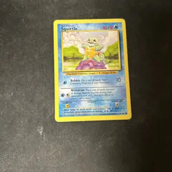 Squirtle 63/102 Base Set Regular Pokemon Card D10 - Image 1