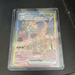 Alolan Exeggutor EX 242/191SV08: Surging Sparks Holo Card NM Condition - Image 1