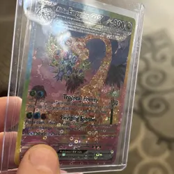 Alolan Exeggutor EX 242/191SV08: Surging Sparks Holo Card NM Condition - Image 4