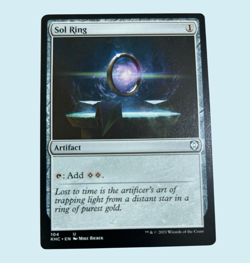 Sol Ring, Kaldheim Commander, NM, Magic the Gathering MTG - Image 1