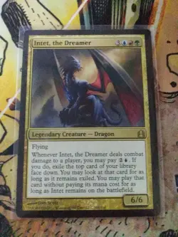 intet the dreamer Blue Red Green Budget Commander Deck - Image 1