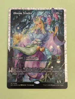 Magic The Gathering Bloom Tender (0400)(Showcase)(Fracture Foil) Lorwyn Eclipsed - Image 1