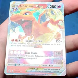 Charizard VSTAR 018/172 Swsh09 Brilliant Stars Pokemon 2022 - NM - Image 3