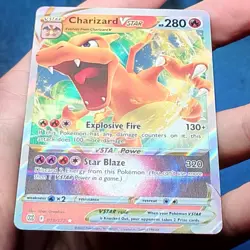 Charizard VSTAR 018/172 Swsh09 Brilliant Stars Pokemon 2022 - NM - Image 4