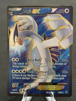 Pokemon Card - Lugia EX (Full Art) XY Ancient Origins 94/98 Ultra Rare Holo - Image 1