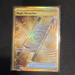 Pokemon Night Stretcher 251/191 Sv08: Surging Sparks Hyper Rare Full Art Holo - Image 1