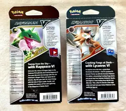 🔥Lot of 2 -Vmax 60 Card Deck Pokemon TCG 2021-22 Rayquaza /Lycanroc New 🔥 - Image 2