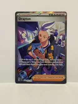 Pokemon Surging Sparks Drayton 244/191 Special Illustration Rare NM English - Image 1