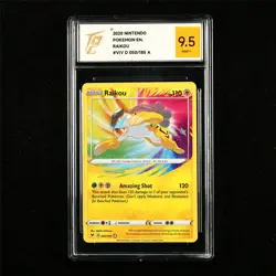 TQG 9.5 MINT+ 2020 Pokemon ENG Raikou 050/185 A - Image 1
