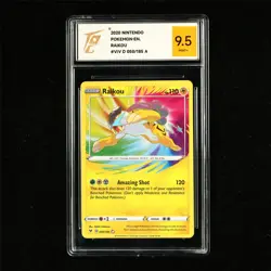 TQG 9.5 MINT+ 2020 Pokemon ENG Raikou 050/185 A - Image 2
