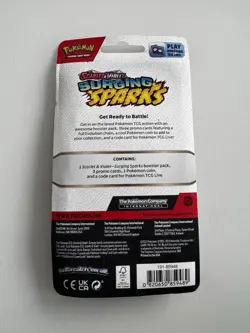 Pokemon TCG: S&V Surging Sparks Checklane Blister Alakazam Promos - SEALED PACK - Image 2