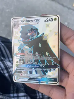 Pokemon TCG Decidueye GX Full Art Holo Card SV47/SV94 - Image 3