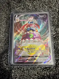 Pokemon Alcremie VMAX TCG Champion's Path Holo Ultra Rare Card 023/073 - Image 1