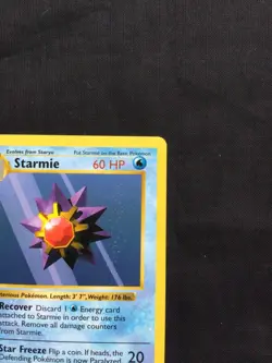 Pokemon Cards: Base Set 1st Edition Common: Starmie 64/102 - Image 3