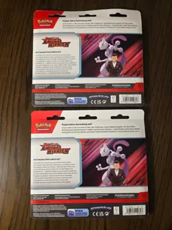 2x Pokemon 3er-Blister Ewige Rivalen Zebritz & Kangama I NEU I DEUTSCH I SEALED - Image 2