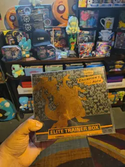 Pokemon TCG Sword & Shield CHAMPION'S PATH Elite Trainer Box ETB Sealed - Image 1