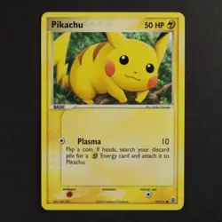 Pikachu 74/112 EX Fire Red & Leaf Green Pokemon TCG VG Condition - Image 1