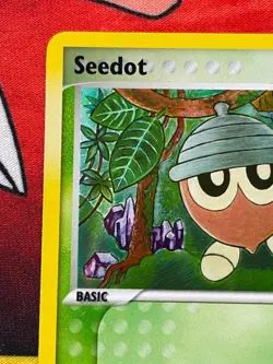 Seedot Reverse Holo Stamped 60/100 Common - Pokemon EX Crystal Guardians - Image 2