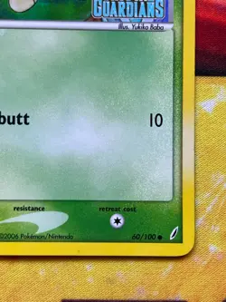 Seedot Reverse Holo Stamped 60/100 Common - Pokemon EX Crystal Guardians - Image 5