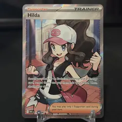 Hilda Pokemon Scarlet Violet White Flare 164/086 Ultra Rare Full Art Holo SV NM - Image 1