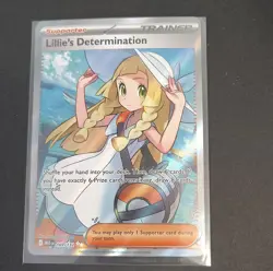 Pokemon Lillie's Determination 169/132 Me01: Mega Evolution Holo Ultra Rare - Image 1
