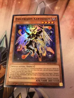 1x (LP) Evilswarm Kerykeion - MP14-EN061 - Super Rare - 1st Edition YuGiOh - Image 1