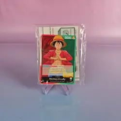 ONE PIECE PRE ERRATA DEMO DECK BANDAI OHNE PROMO PACK 2022 ENGLISH OVP SEALED 1 - Image 1