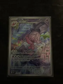 Pokemon TCG Tinkatuff Scarlet & Violet Paldea Evolved Holo Card 217/193 - Image 1