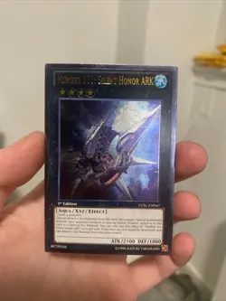 Number 101: Silent Honor ARK LVAL-EN047 *NM* 1st Ed Ultimate Rare Yugioh Card - Image 1
