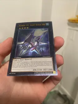 Number 101: Silent Honor ARK LVAL-EN047 *NM* 1st Ed Ultimate Rare Yugioh Card - Image 2
