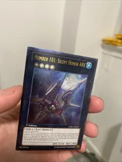Number 101: Silent Honor ARK LVAL-EN047 *NM* 1st Ed Ultimate Rare Yugioh Card - Image 4