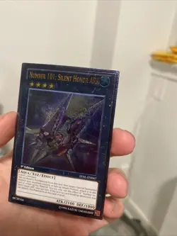 Number 101: Silent Honor ARK LVAL-EN047 *NM* 1st Ed Ultimate Rare Yugioh Card - Image 5