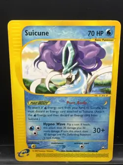Pokemon Card - Suicune Aquapolis 37/147 Non Holo Rare - Image 1