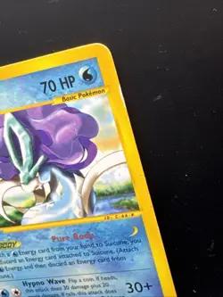Pokemon Card - Suicune Aquapolis 37/147 Non Holo Rare - Image 2