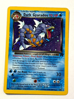 Dark Gyarados 8/82 Holo Rare Team Rocket Pokemon Card - CHECK DESCRIPTION - Image 1