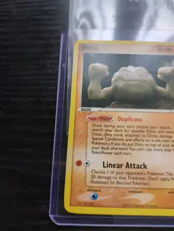 Pokemon TCG Ditto EX Delta Species Card 62/113 Regular Common Light Play - Image 2