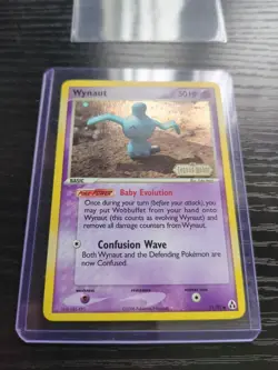 Pokemon Card - Wynaut Legend Maker 71/92 Common Reverse Holo Stamped - Image 1