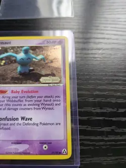 Pokemon Card - Wynaut Legend Maker 71/92 Common Reverse Holo Stamped - Image 3