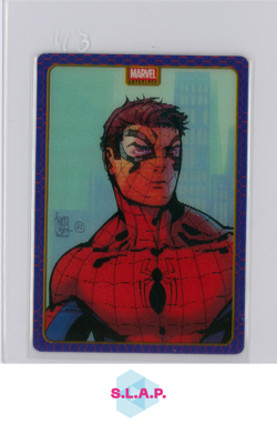 SPIDER-MAN/PETER PARKER PANINI L1 MARVEL ANTHOLOGY LENTICULAR CARD 2025 ENGLISH - Image 1