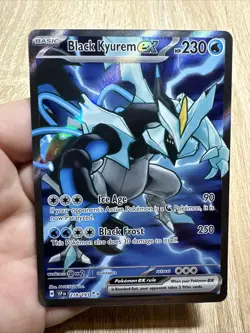Pokemon TCG Black Kyurem EX Ultra Rare Card #218/191 Surging Sparks - Image 1