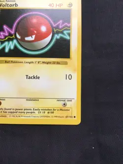 Pokemon Cards: Base Set 1st Edition Common: Voltorb 67/102 - Image 4