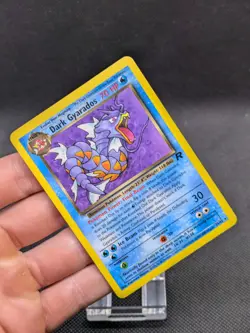 Dark Gyarados 25/82 Non Holo Team Rocket Set Rare Pokemon Card WOTC NM/M - Image 2