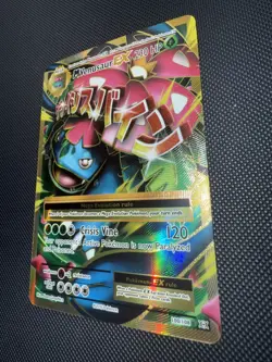 M MEGA VENUSAUR EX 100/108 - POKEMON XY EVOLUTIONS SECRET RARE FULL ART CARD - Image 2