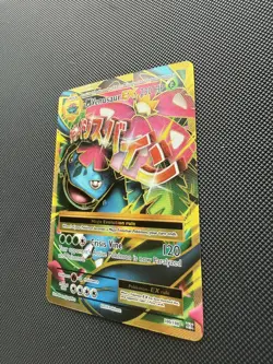 M MEGA VENUSAUR EX 100/108 - POKEMON XY EVOLUTIONS SECRET RARE FULL ART CARD - Image 3