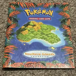 Vintage Pokemon Southern Islands Promo Collection - BINDER ONLY NO CARDS - Image 1