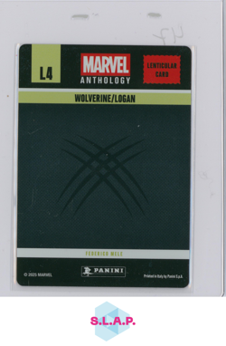 WOLVERINE/LOGAN PANINI L4 MARVEL ANTHOLOGY LENTICULAR CARD 2025 ENGLISH - Image 2