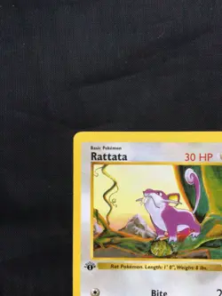 Pokemon Cards: Base Set 1st Edition Common: Rattata 61/102 - Image 2