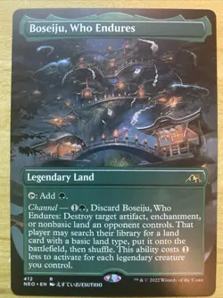 Boseiju, Who Endures (Borderless) Kamigawa: Neon Dynasty Regular - Image 1