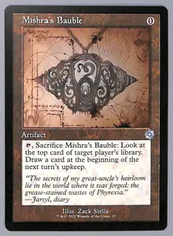 Mishra's Bauble - Schematic - Retro Frame - 97 - The Brothers' War (BRR) - Image 3