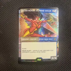 Spider-Woman, Stunning Savior (Borderless) Marvel's Spider-Man Foil - Image 1